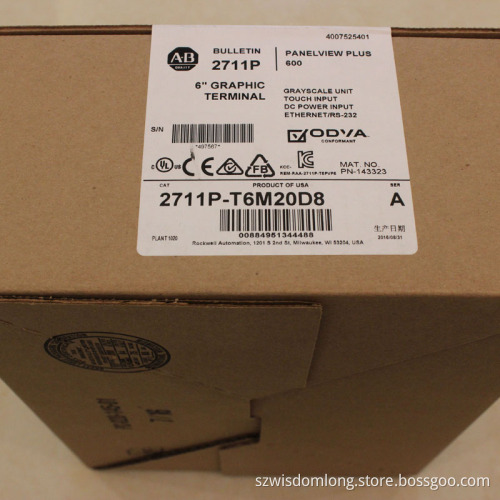 Allen Bradley 2711P-T6M20D8 NEW
